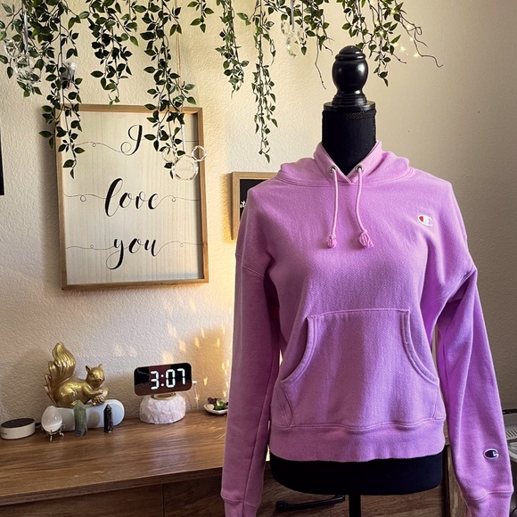 Champion Sweaters - Pink champion hoodie